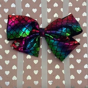 Colorful Mermaid Scale Hair Bow